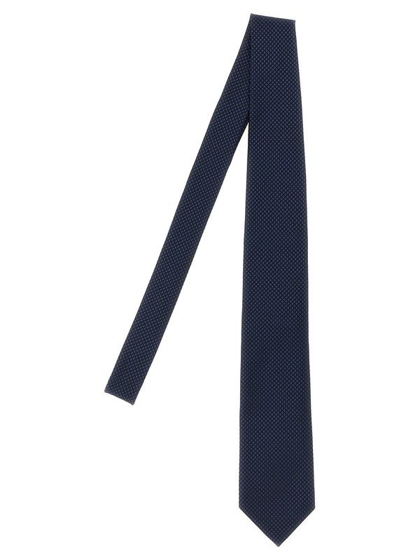 Silk Tie Cravatte Blu