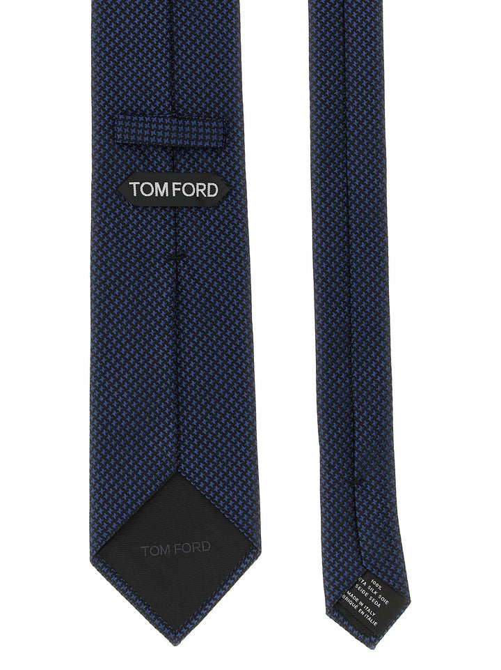 Tom Ford Silk Tie Cravatte - Blu | a44053e479507573911b5d36f2632e68a17a74fa