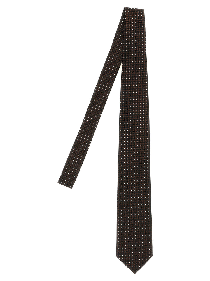 Tom Ford Silk Tie Cravatte - Marrone | 2f7ea8c06b2e6df8702a8bca13dac66a5787a934