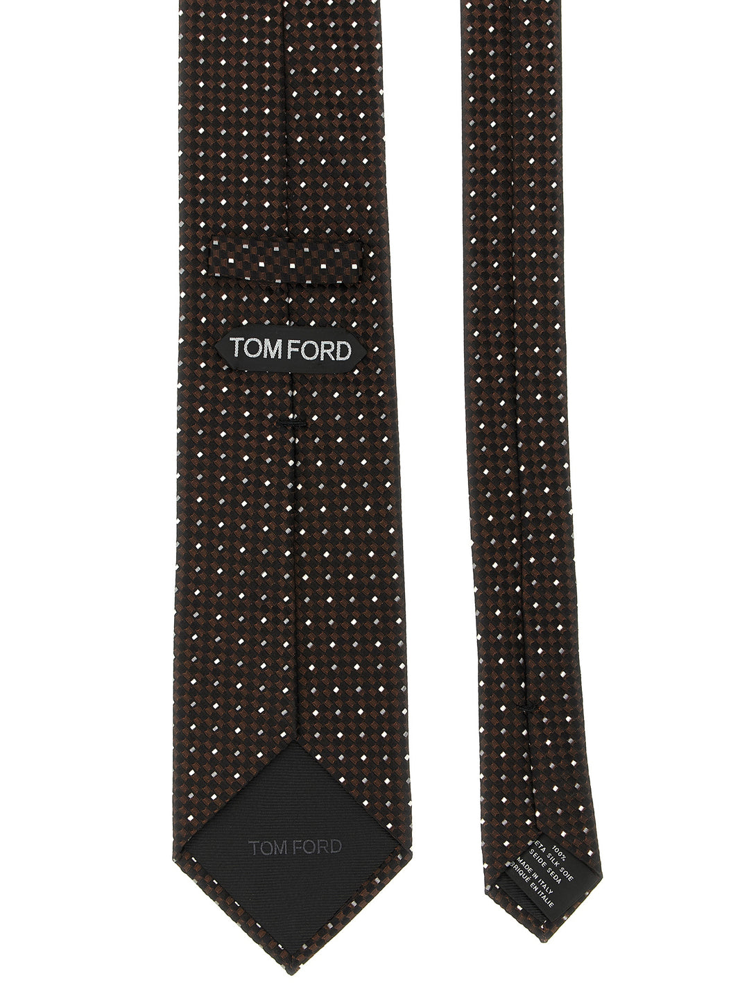 Tom Ford Silk Tie Cravatte - Marrone | 0d0b1814f045ee4686b493da01eff139df6655ee