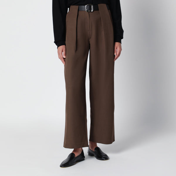 Pantalon Marron Matteo Avec Ceinture