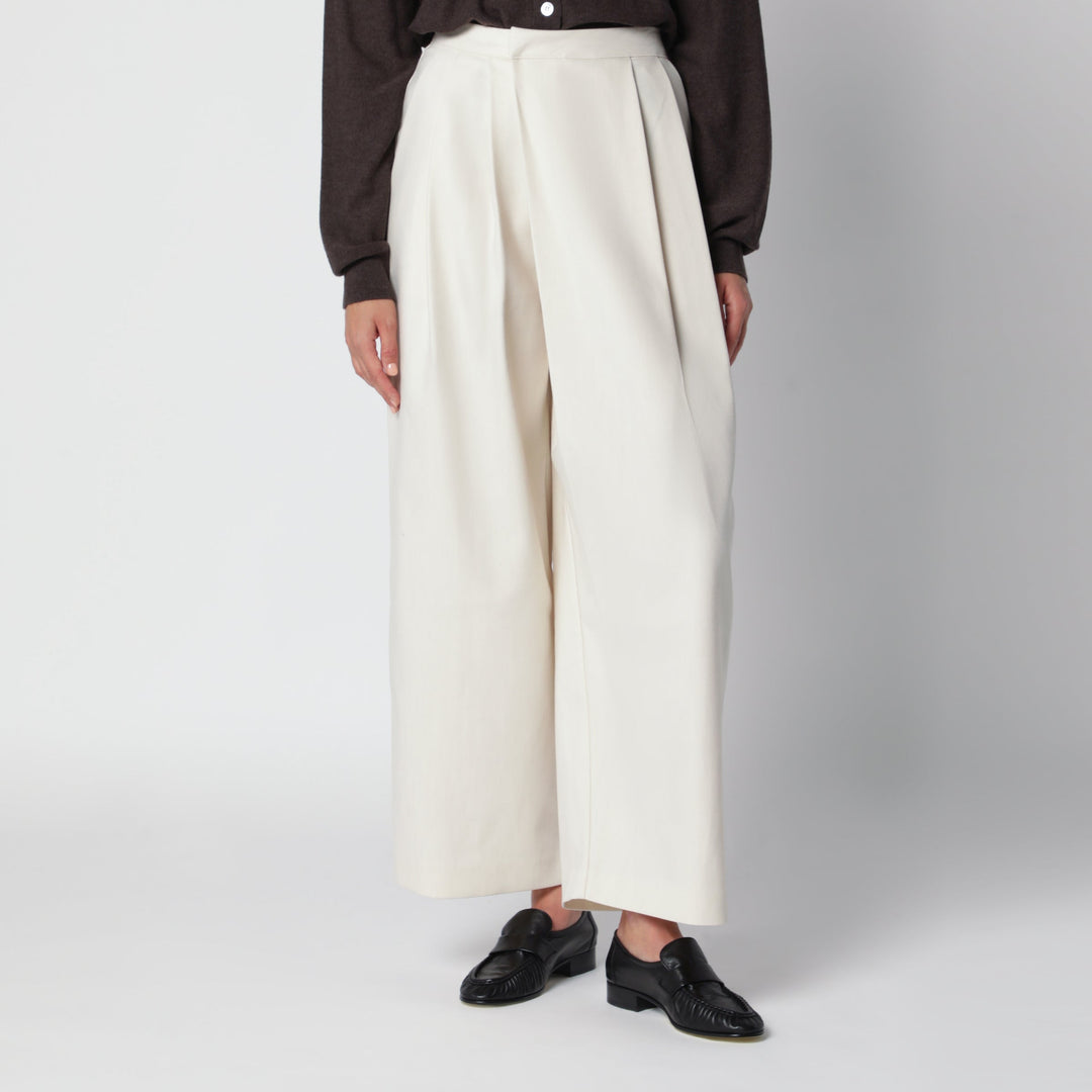 Source Unknown Pantaloni - Bianco | 4656a3b767a474cc70c94d96ab0bd0312afdc821