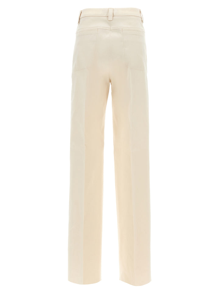 Thelatest Alek Pantaloni - Beige | 925781519641c0003105cbd271eaaa5fcffffde2