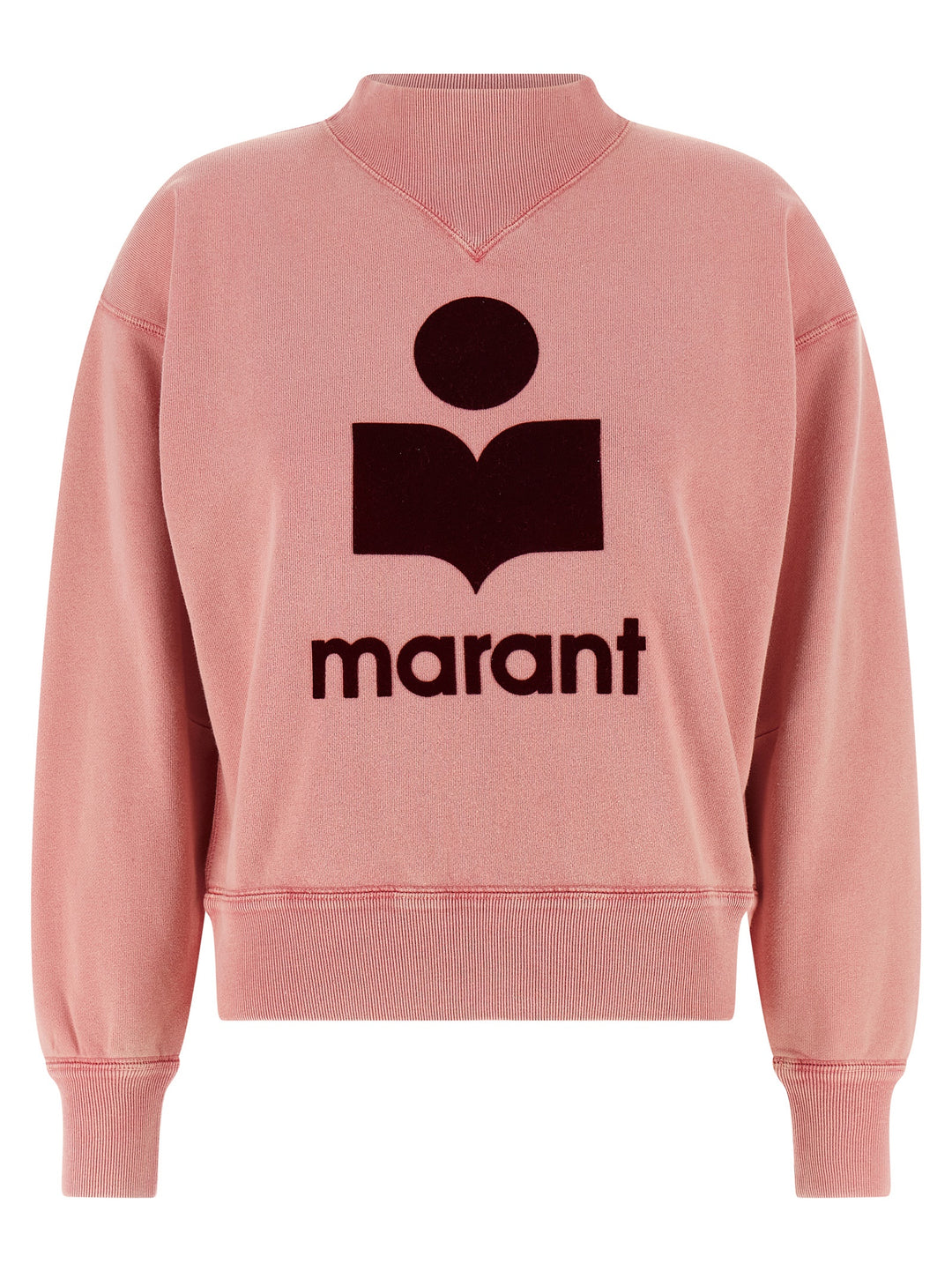 Marant Etoile Moby Felpe - Rosa | 7a8765eff4ac670635b8eabbab41573f8dcf99c7