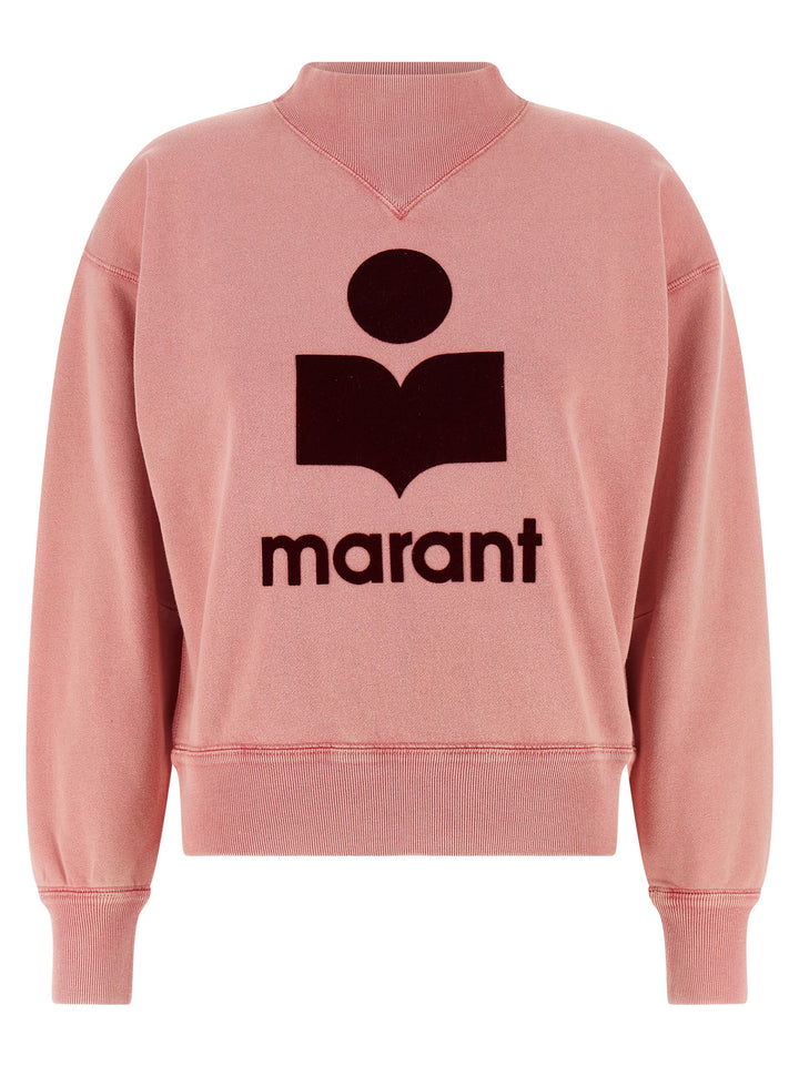 Marant Etoile Moby Felpe - Rosa | 7a8765eff4ac670635b8eabbab41573f8dcf99c7