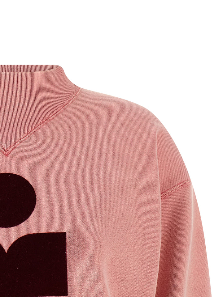 Marant Etoile Moby Felpe - Rosa | 8b417686dcd485800fcf26506d03914d44dc9411