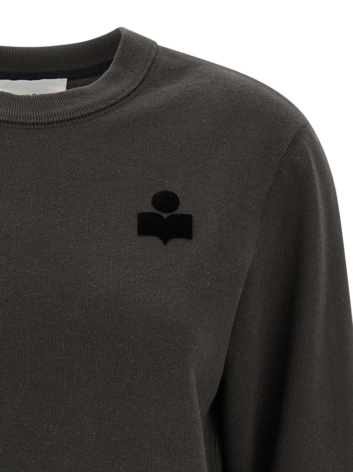 Marant Etoile Maurine Felpe - Nero | f2137fe31357ca3be6dd97c615763563a637d616