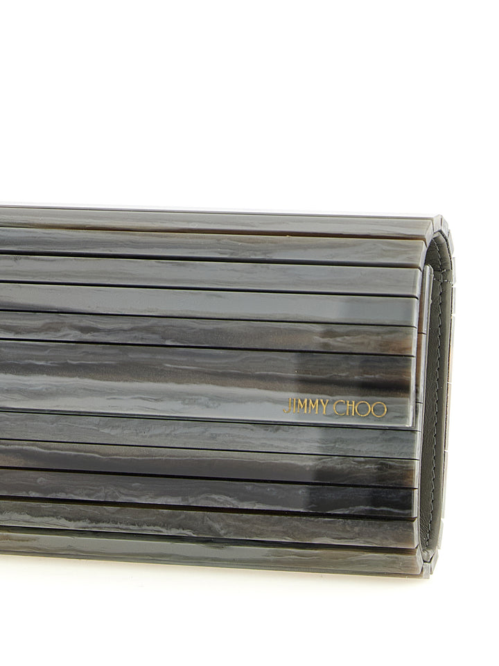 Jimmy Choo Sweetie Clutch - Grigio | 1ca9ba2e83e5ffe5cd0018bcadc2d90022e2f1a4
