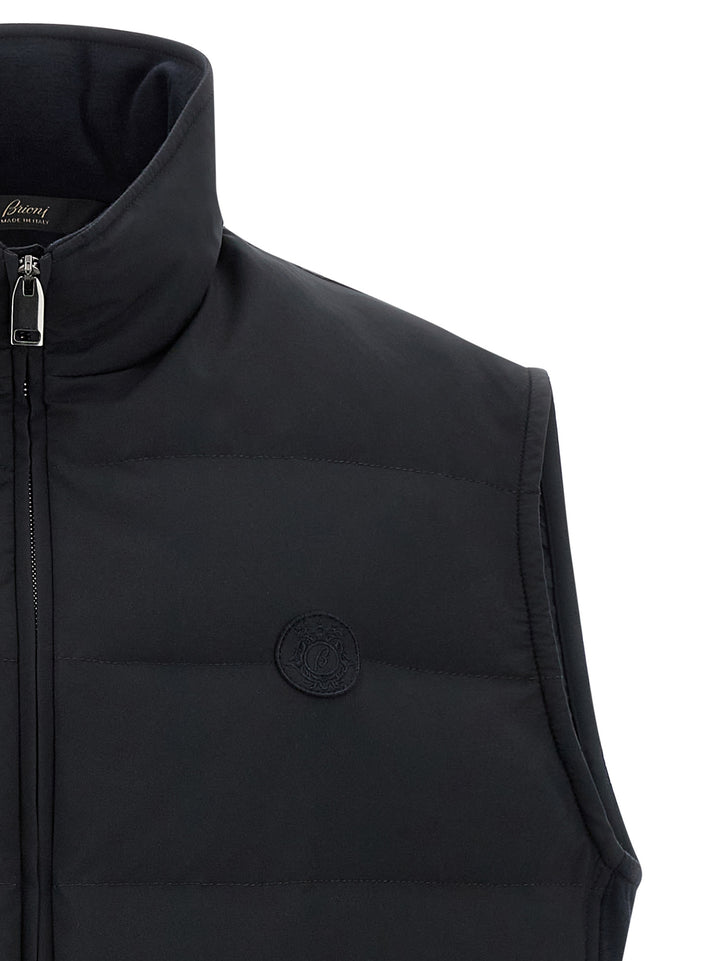 Brioni Golf Capsule Gilet - Blu | 4257429e7f4e90e870328d4c694b1bbc9f21b420