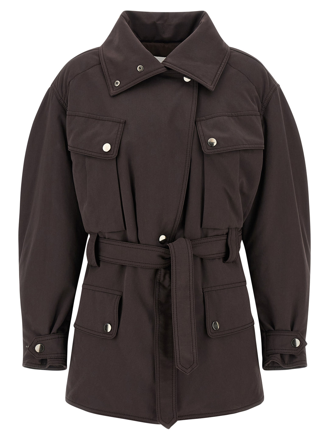 The Andamane Xandra Jacket Puffer Jackets - Marrone | 673d8f429ff95877909f52ca08f1fa60b42fc634