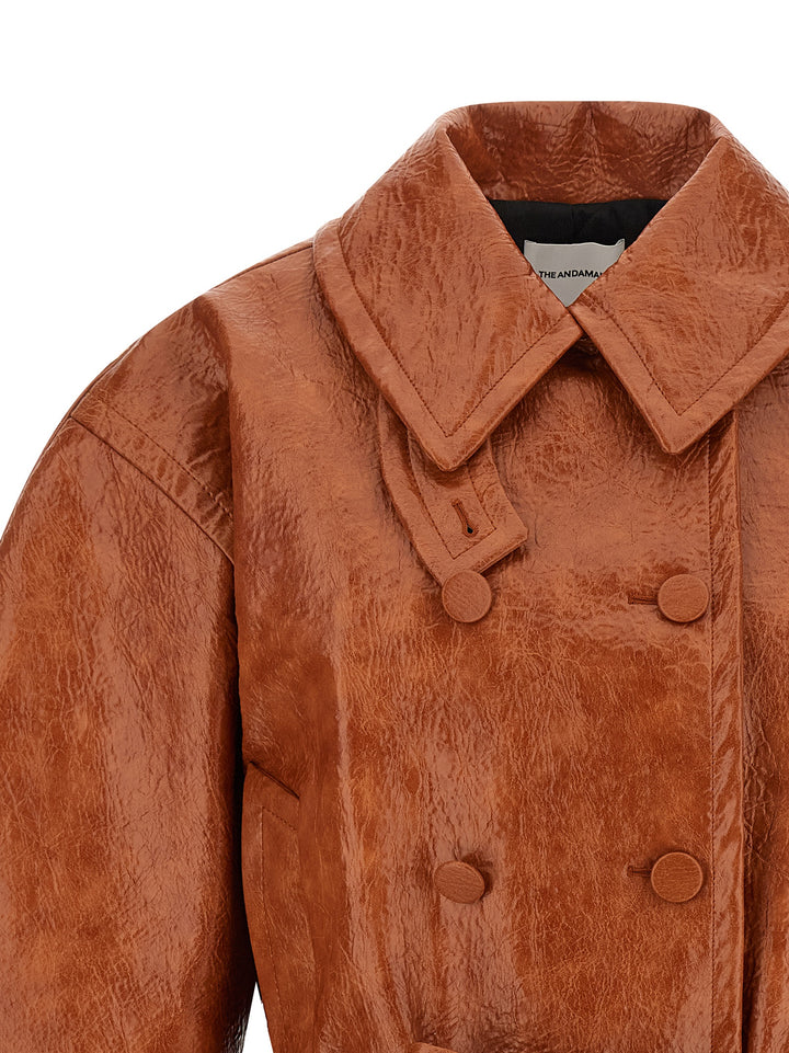 The Andamane Zarina Trench e Impermeabili - Marrone | 9772becf1aa607d4dd692de4c31cca2c99c38061