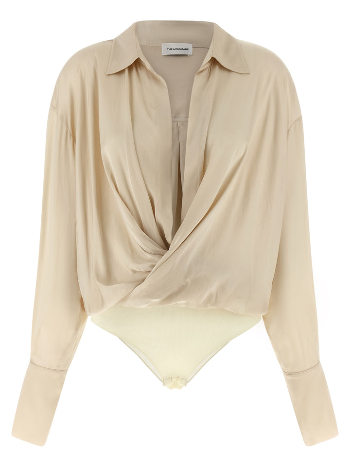 The Andamane Paloma Top - Beige | 8380bdd69f5bf914b954da087ca363857aecdcde