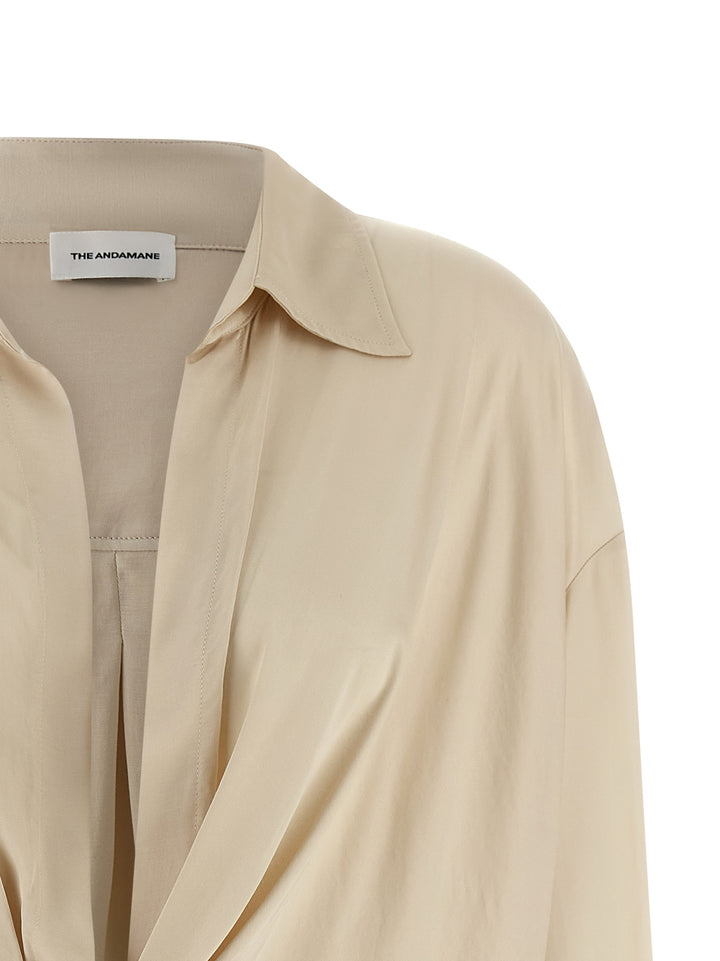 The Andamane Paloma Top - Beige | 0d17745b6b72ec3bd48601511d0a921effb806eb