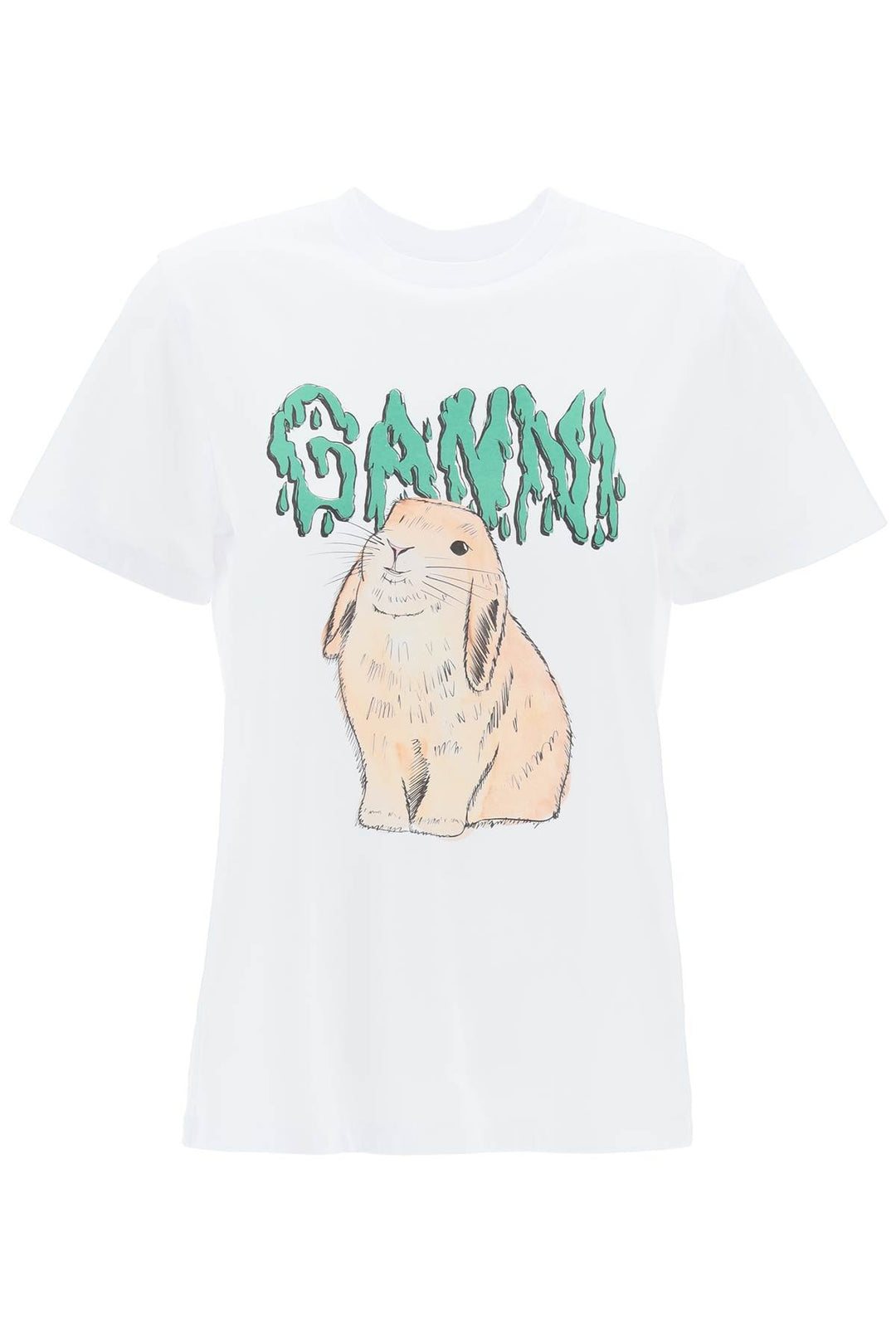 T Shirt Con Stampa Grafica Bunny