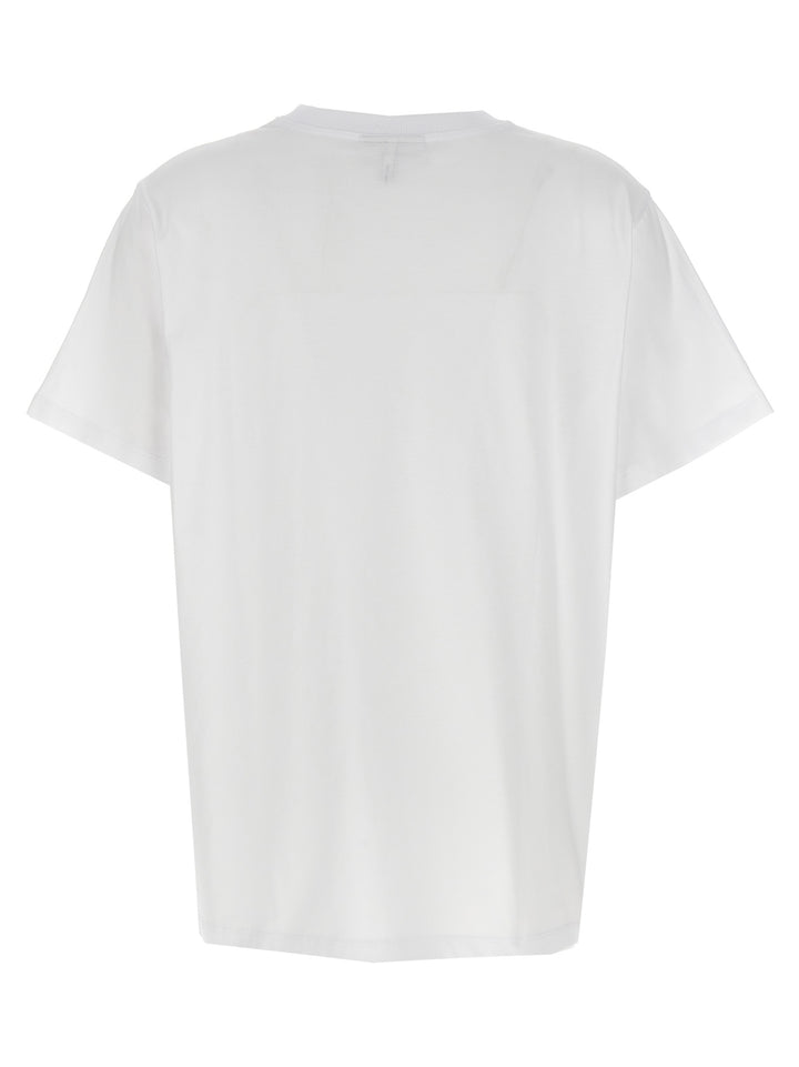 Ganni Leopard T shirt - Bianco | 48064bfe8c1627d6f140d9c3b3d1ff5747aea0c0