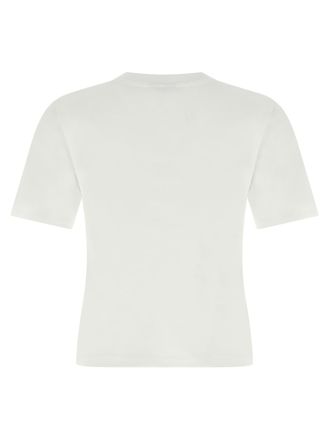 Ganni Heart Embroidery T shirt - Bianco | 3273709a96d10d5c9880047886273b7f6b90b542