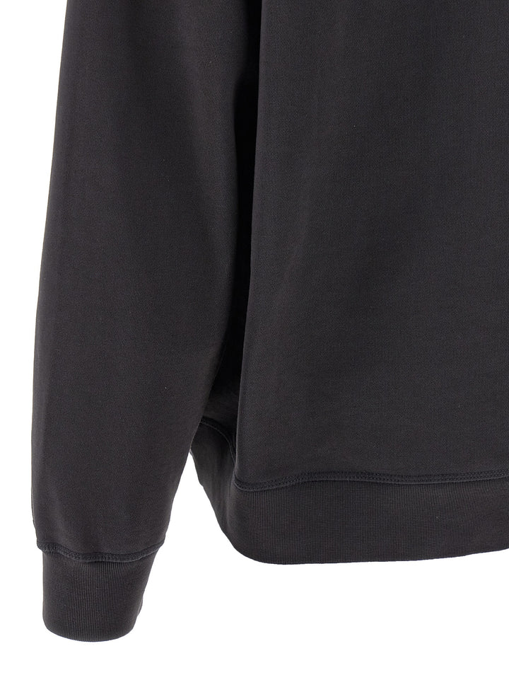 Ganni Grey Animal Print Felpe - Grigio | ec4d1225e3bd474e58741aab05d69c3a02869d44