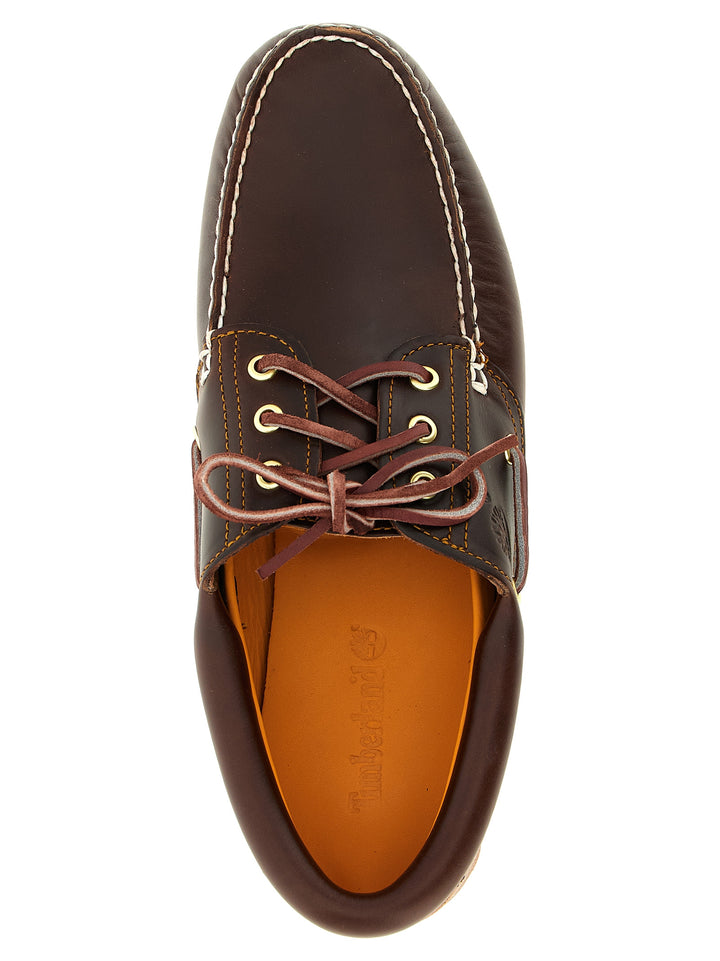Timberland Timberland® 3-Eye Lug Mocassini - Marrone | 0092589e5a52225e55ca1026b21210e4cd53e748