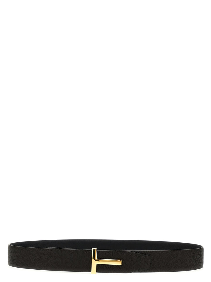 Tom Ford Buckle Logo Reversible Belt Cinture - Multicolor | 8017bc7913fedcc7ed182e993d7bc8ec2262b698