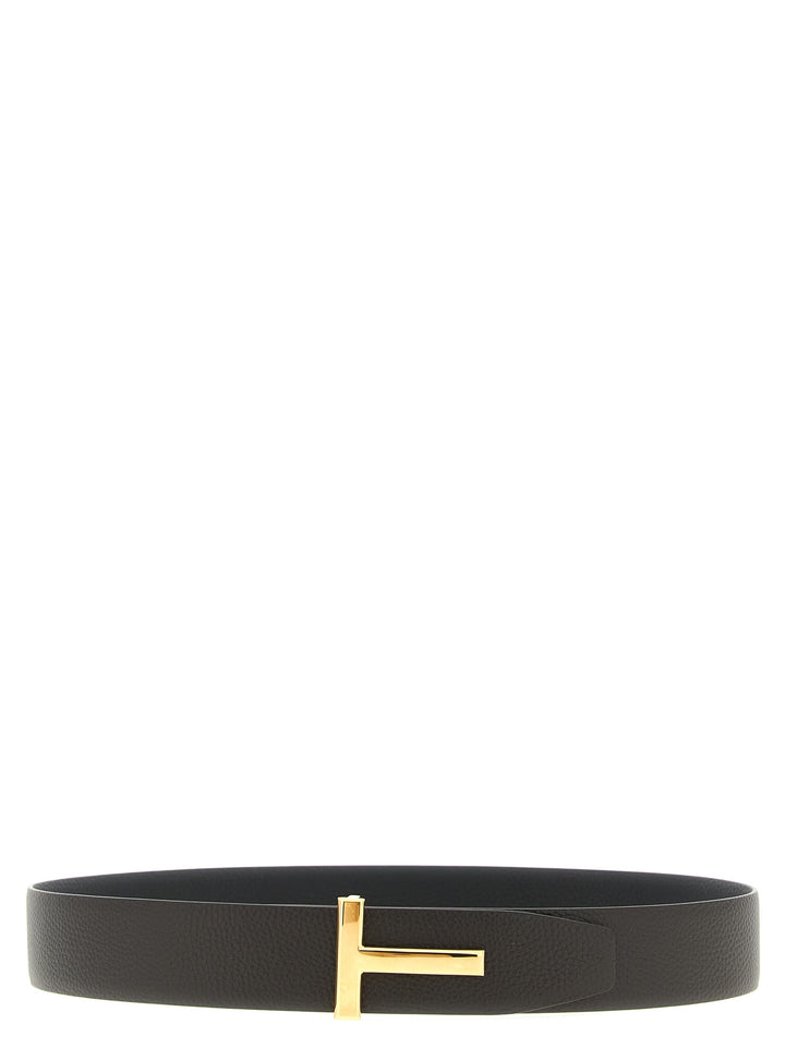 Tom Ford Hammered Reversible Belt Cinture - Multicolor | 282efceeeeac8c33f8243159258f7bd076a55502