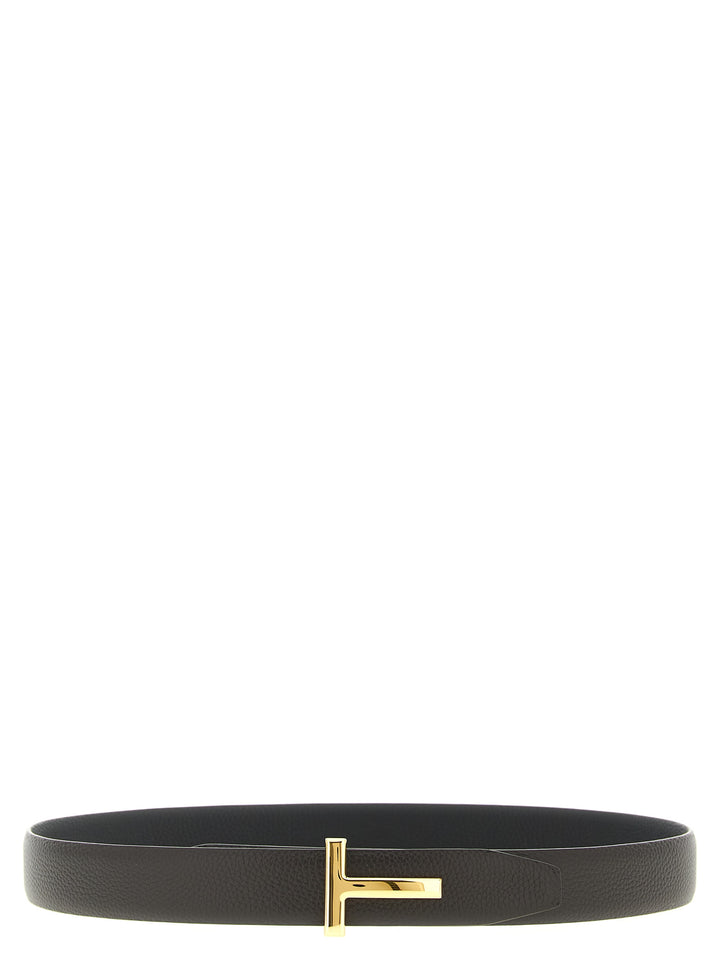 Tom Ford Hammered Reversible Belt Cinture - Multicolor | 425bbac263c6ff2e3bf4d810fbfb29aa40b3f15b