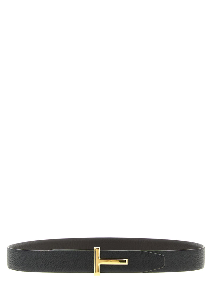 Tom Ford Hammered Reversible Belt Cinture - Multicolor | e4c6d7df56661c44d8839032a0f3bd5a43646cef