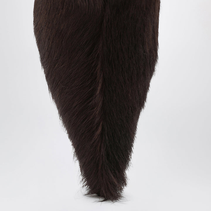 Senso Braune Telkai Stiefel aus Fohlenhaar