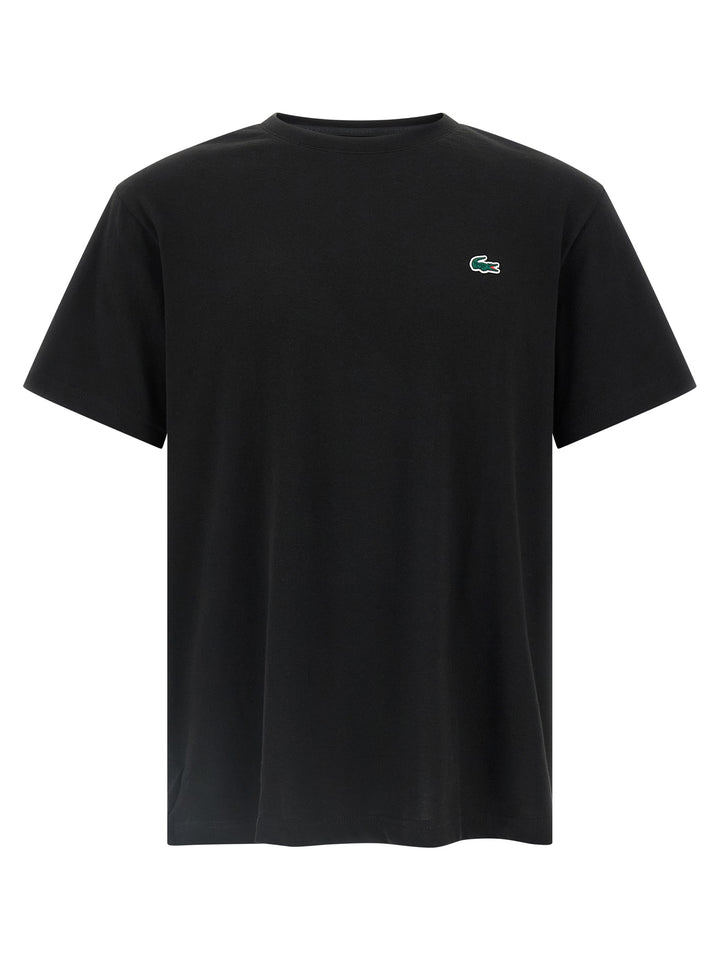 Lacoste Printed T shirt - Nero | 33c9cda9bd0238ef2dd62eb153434ffad31018a6