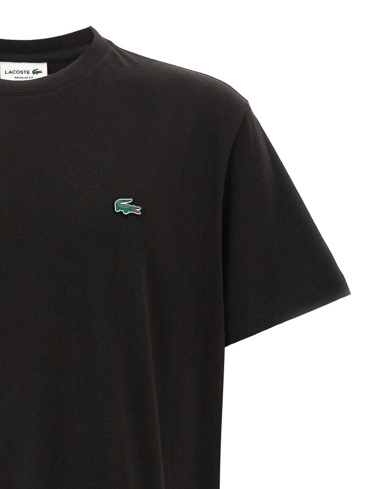 Lacoste Logo Patch T shirt - Nero | 205f38732969502fb5e4f93b3146c41b47c6a278