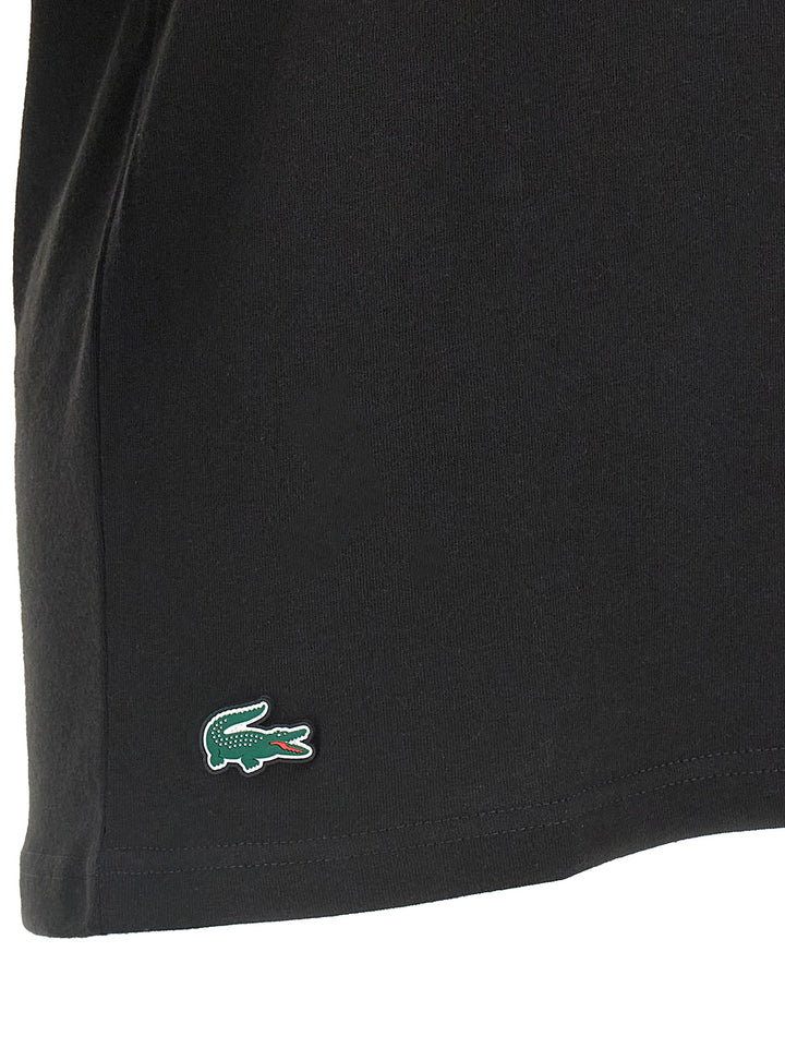 Lacoste Printed T shirt - Nero | 140da35690f45aa03ba7210c5a67b50c5076b4f0