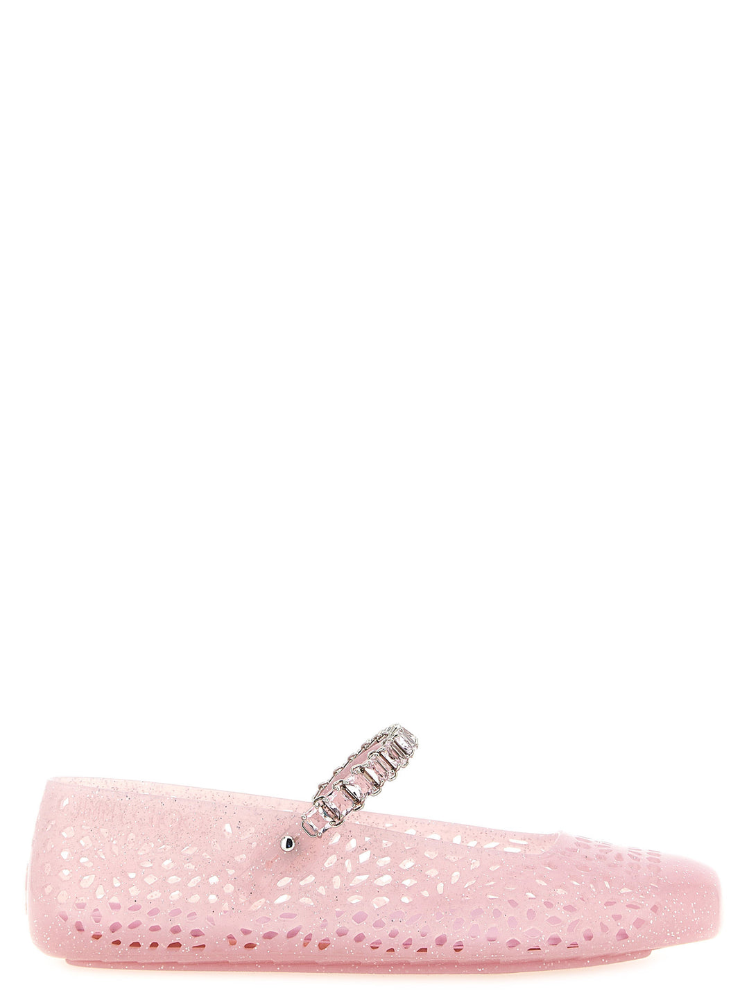 Jimmy Choo The Jelly Flat shoes - Rosa | 924d3e2542d4362416f8796368523aaf22716034
