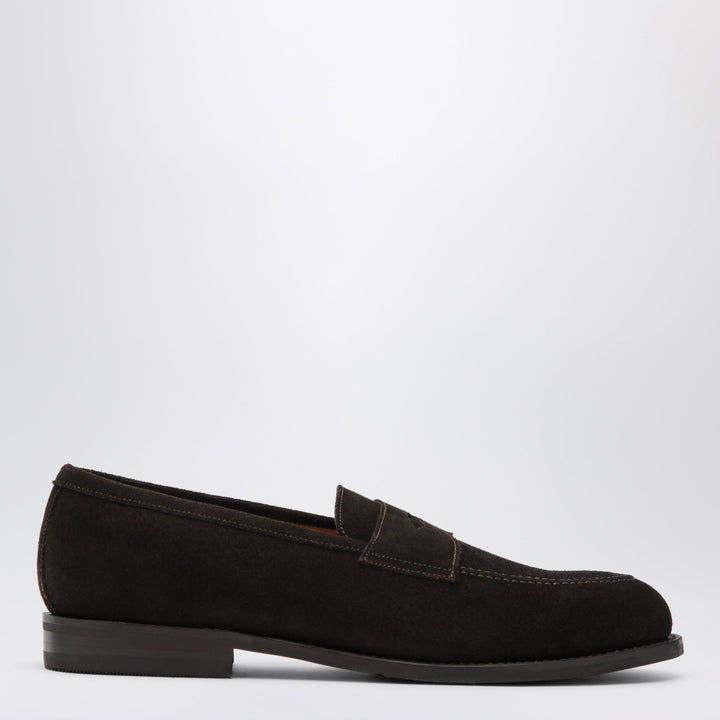Morjas Mocasines Penny Marrones En Suede