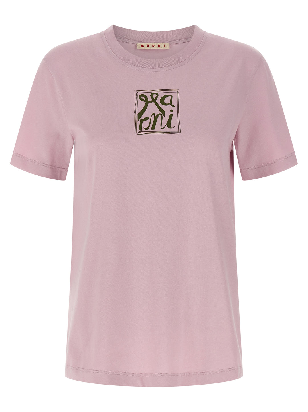 Marni Printed T shirt - Rosa | 40f166ccabcae5f9949d761c0b74fc02cfaf30a5