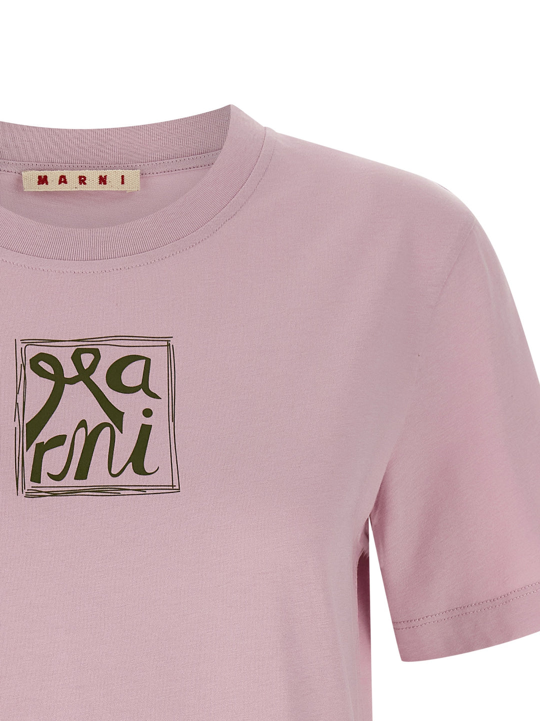 Marni Printed T shirt - Rosa | 602a1044e4614e24eaf14c997b412a01294cbc7e