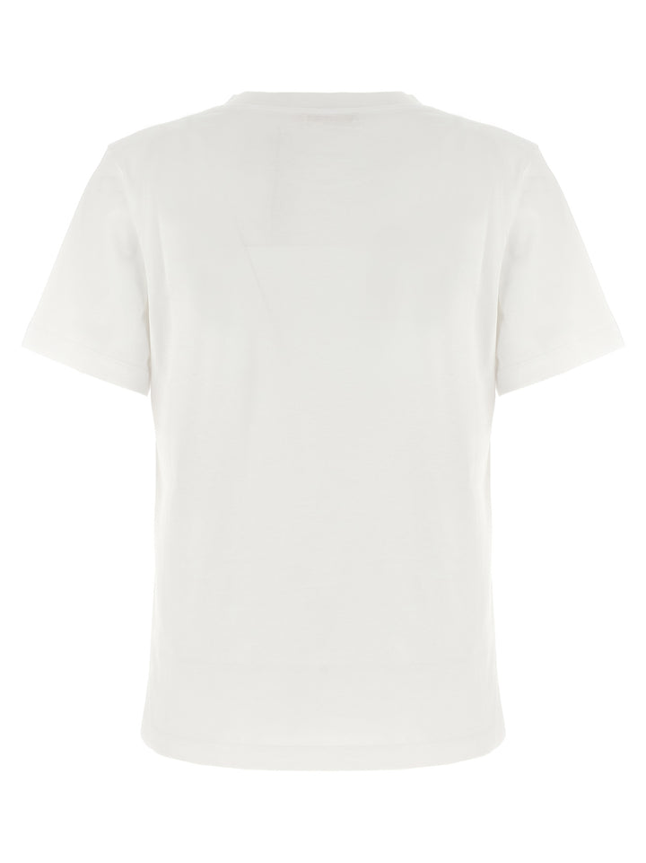 Marni Flocked Logo T shirt - Bianco | b155f3a4b715da2d34c28c63f1d157b170503fab