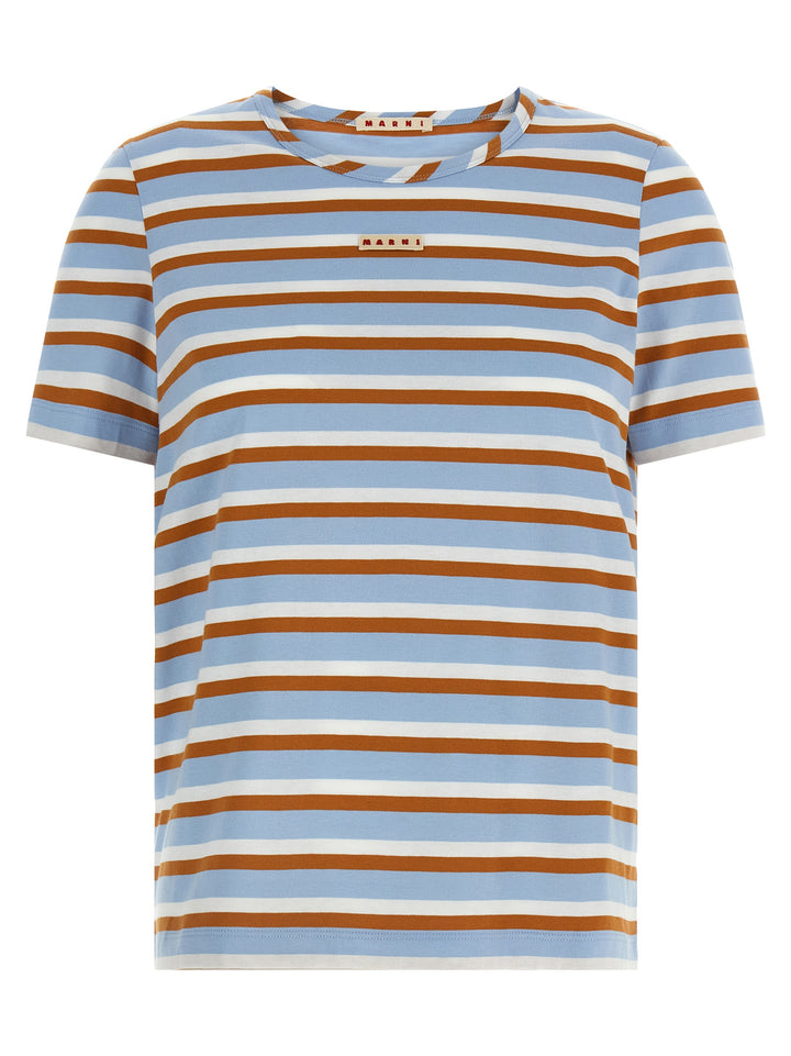 Marni Logo Patch T shirt - Multicolor | 0d6c0c964cd4f330fbcdc4f4d86cb19c8d5a7f4d
