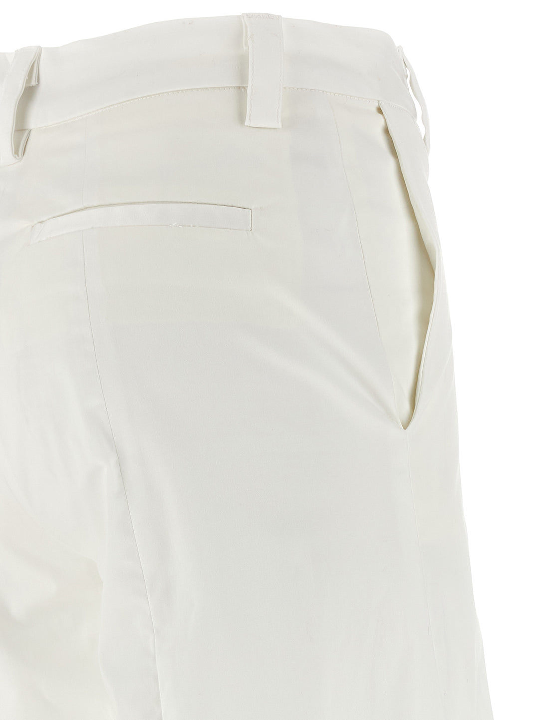 Thelatest Chino Sculpture Leg Pantaloni - Bianco | d9eae8b7420f963188d5aa2d59b427ee237bd5ae