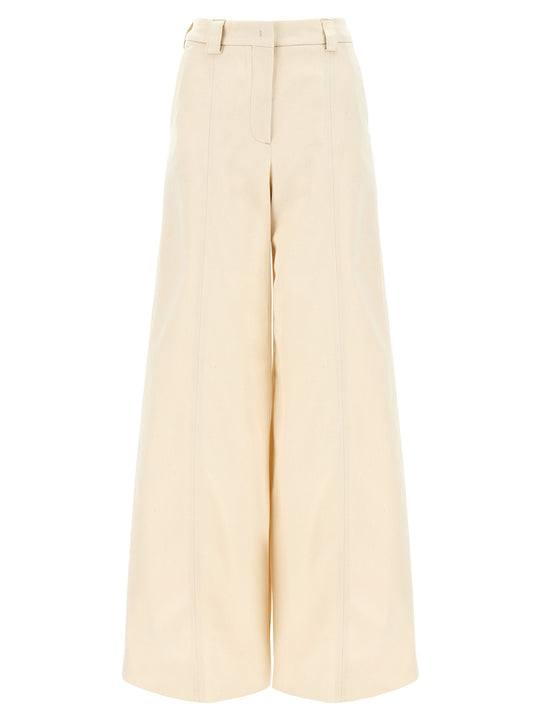 Alma Pantaloni Beige