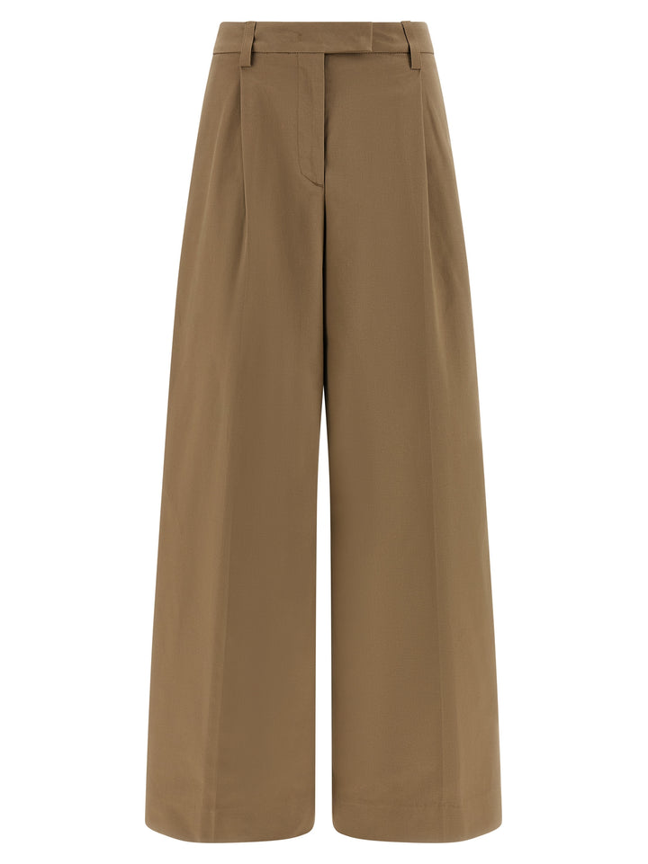 Thelatest Deva Pantaloni - Marrone | 7c95e6ac89d977ac6badc34560088950a7eb287f
