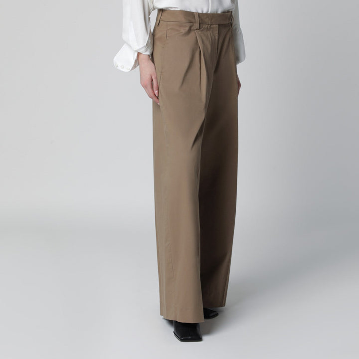 Thelatest Pantaloni - Marrone | 47630de0940da75178dd7b5122a57e3009058138