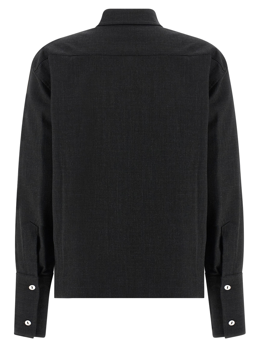 Thelatest Mélange Shirt Camicie - Grigio | eb24c5996f32270599cdf178322380d402bed794