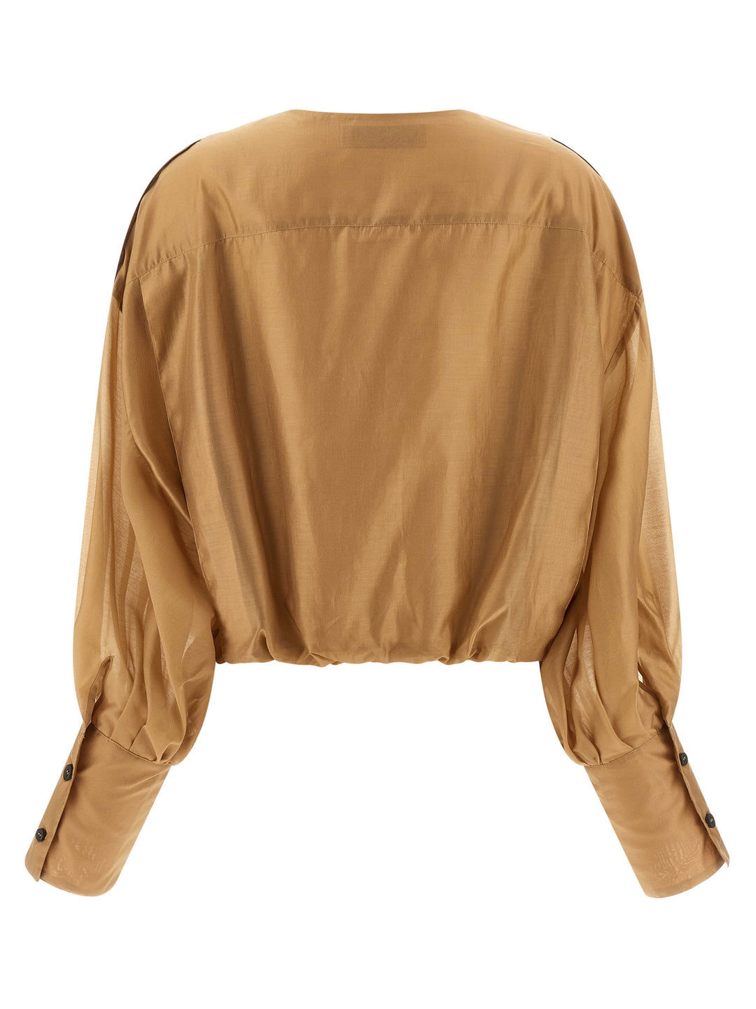 Thelatest Diana Camicie - Beige | 8c077c4b2a510a7d8bcf6affc11413f2382227e4