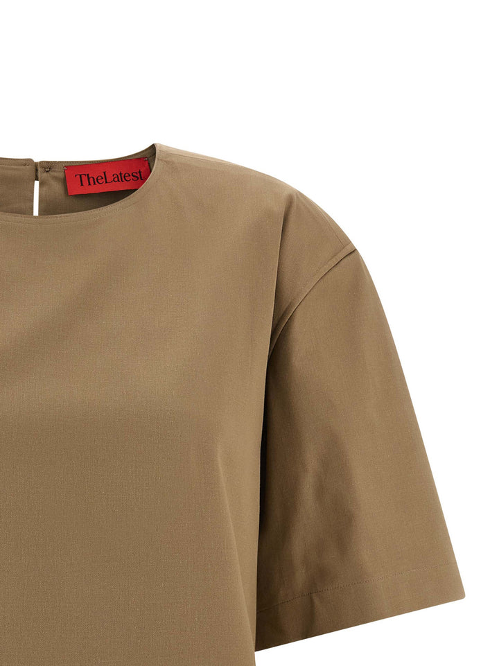 Thelatest Dean T shirt - Marrone | 301532765775b856c3b531195769bcbd802df995