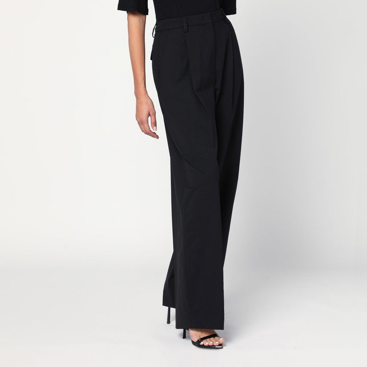 Thelatest Pantaloni - Nero | fe2e9346fbdc00c54c6b1d62657729efa53c5d12