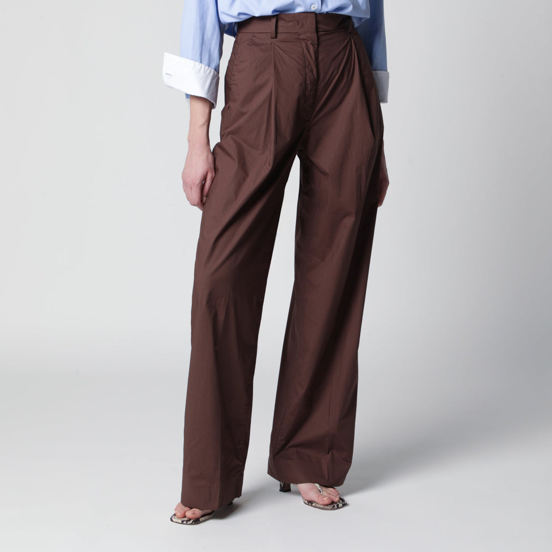 Thelatest Pantaloni - Marrone | d3c423ced7c5a1aabb2454ee63ac077c84c25c17