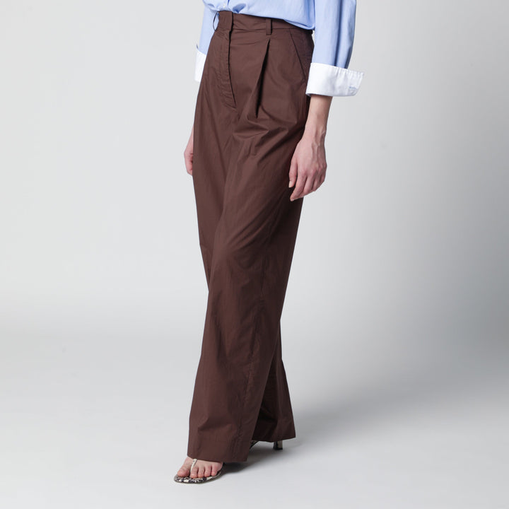 Thelatest Pantaloni - Marrone | 4a8548a27fec85c09e7f4ce4d1ce9d96044bdf28