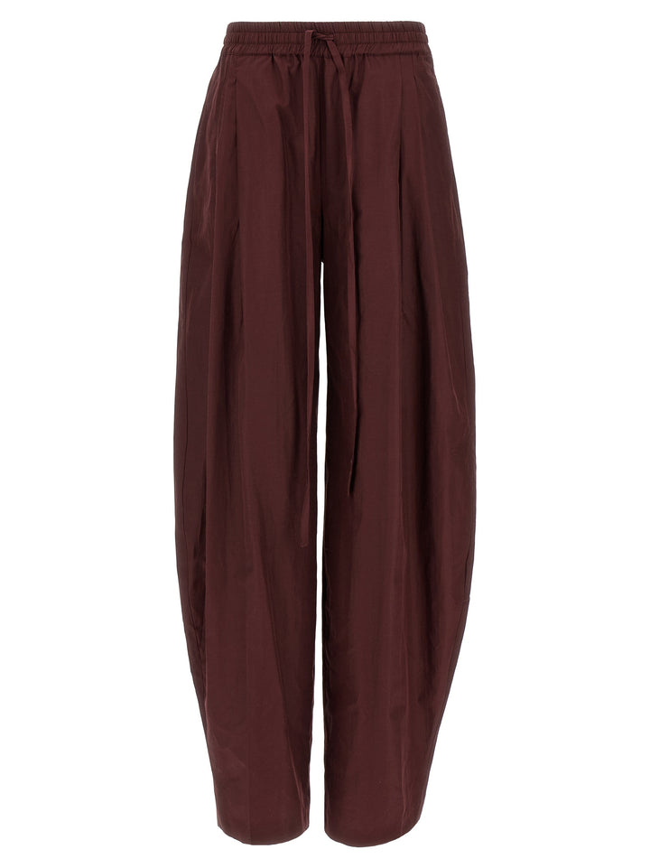 The Andamane Taffeta Pantaloni - Bordeaux | bb42cfd6b040ee58a62d84848fd52d50cf904c49