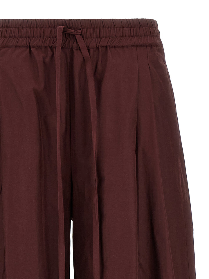 The Andamane Taffeta Pantaloni - Bordeaux | 954e8014509a28def0a0edc462244a1205f7d330