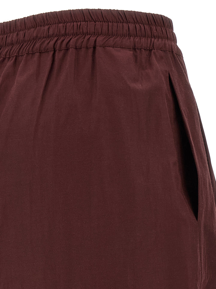 The Andamane Taffeta Pantaloni - Bordeaux | 37579d4cf0e7a962aad08a57a7fd9e2056ea50e6