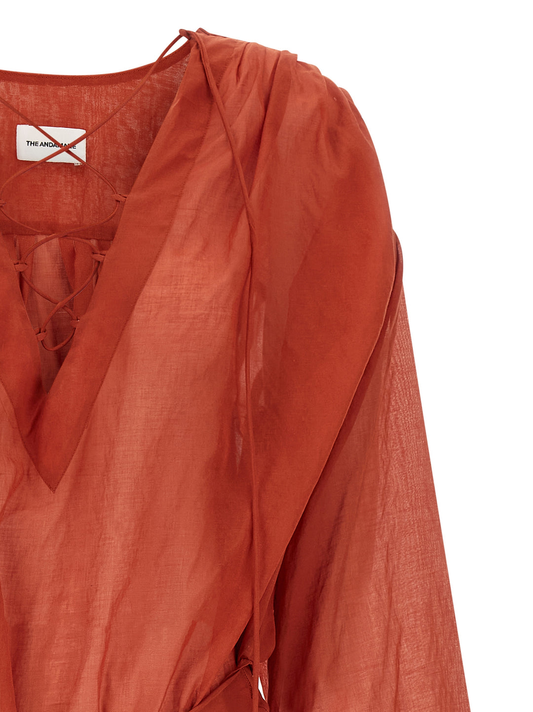 The Andamane Indira Abiti - Rosso | 32fd0e16ce873c45126e142eefdd99673878bcd1